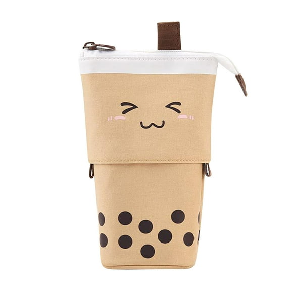 Sliding Pencil Case Box Unique Telescopic Pencil Bag Stationery Box Storage Bag