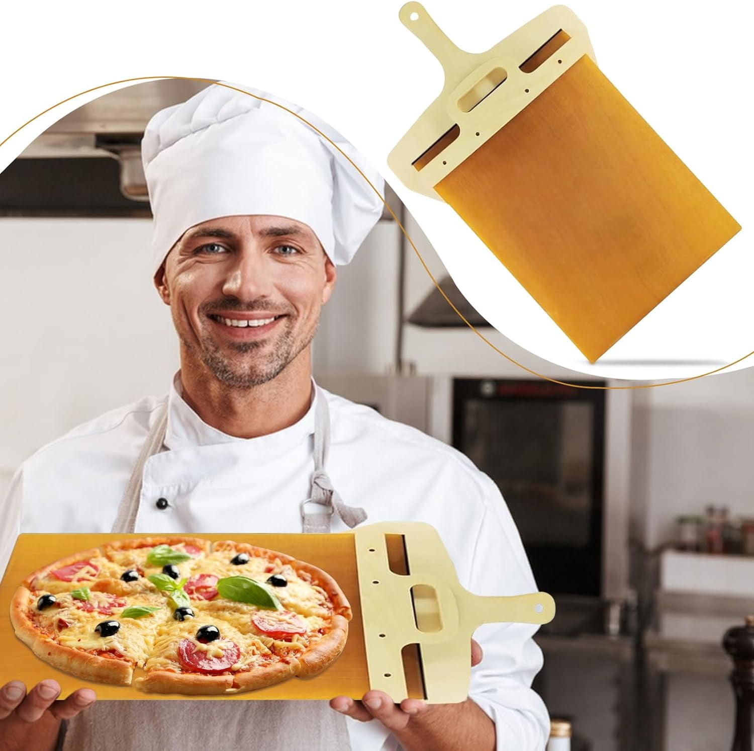 Sliding Pizza Peel Pala Pizza Scorrevole,The Pizza Peel That