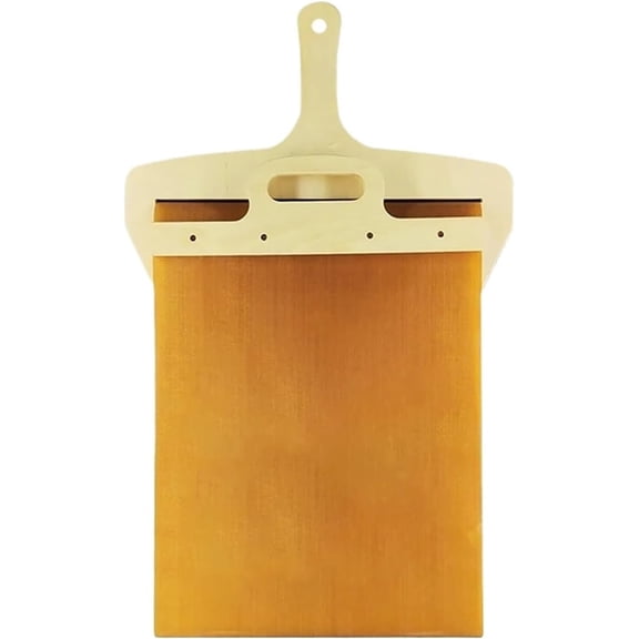 Sliding Pizza Peel Transfer Foldable Wooden Handle Kitchen Bread Baking Tools(55x30cm A)