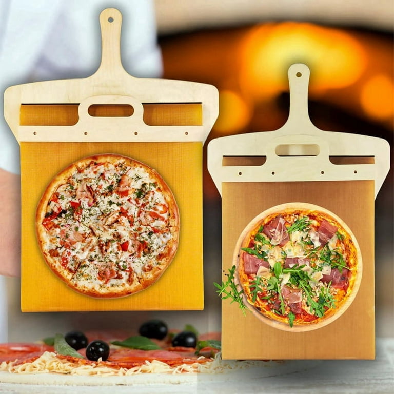 Sliding Pizza Peel, the Pizza Peel That Transfers Pizza Perfectly