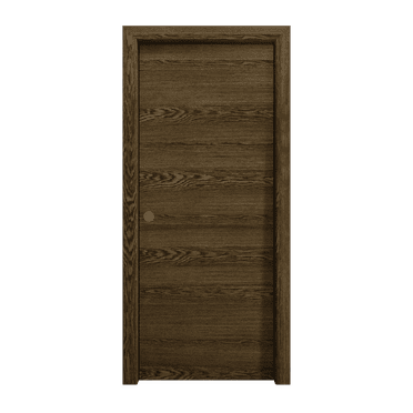 Sliding Pocket Door 18 x 84 inches | Ego 5000 Marble Oak | Kit Rail Hardware | Solid Wood Interior Bedroom Modern Doors