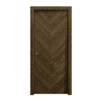 Sliding Pocket Door 18 x 84 inches | Ego 5005 Marble Oak | Kit Rail Hardware | Solid Wood Interior Bedroom Modern Doors