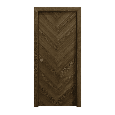 Sliding Pocket Door 18 x 84 inches | Ego 5005 Marble Oak | Kit Rail Hardware | Solid Wood Interior Bedroom Modern Doors