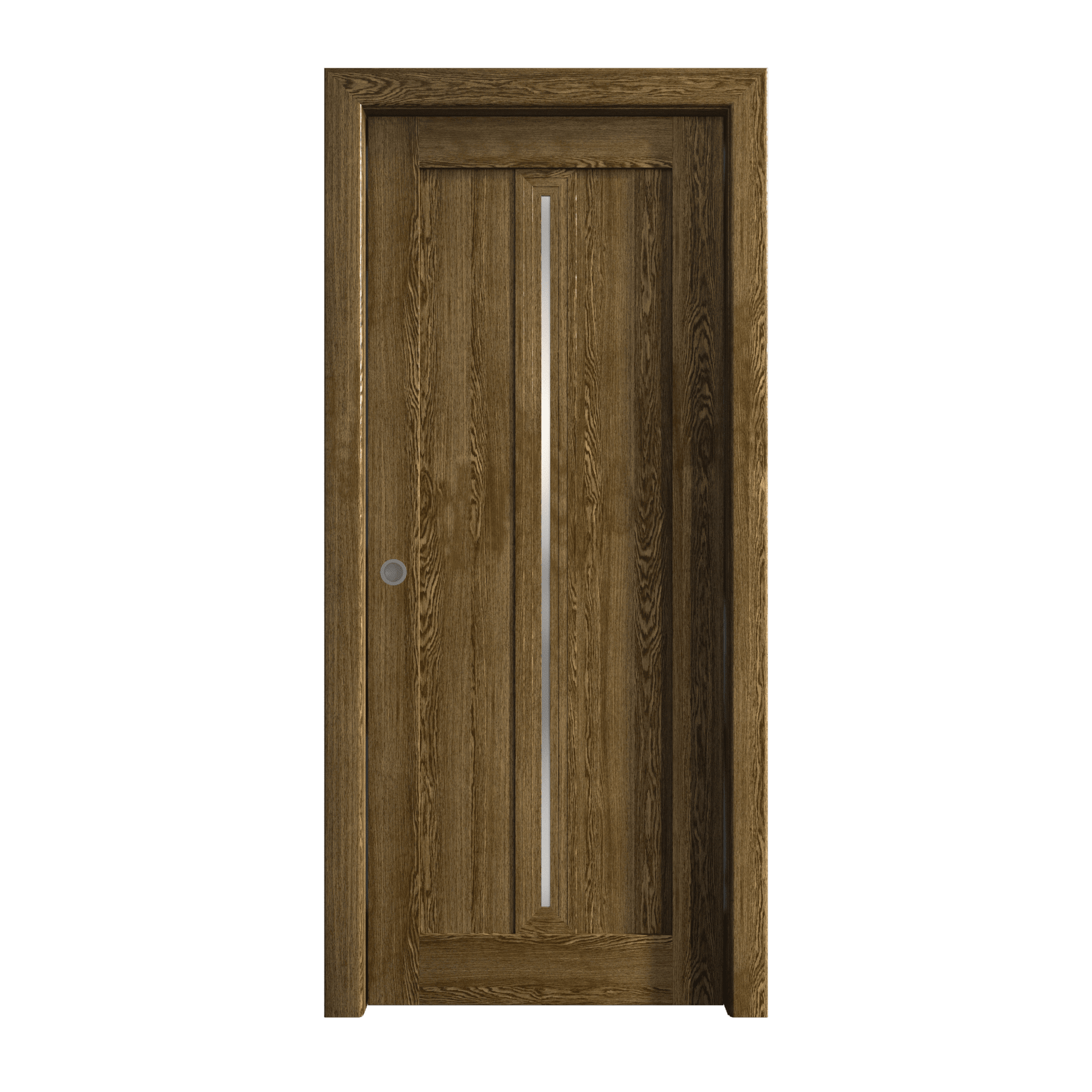 Sliding Pocket Door 28 x 80 inches Ego 5014 Marble Oak Kit Rail