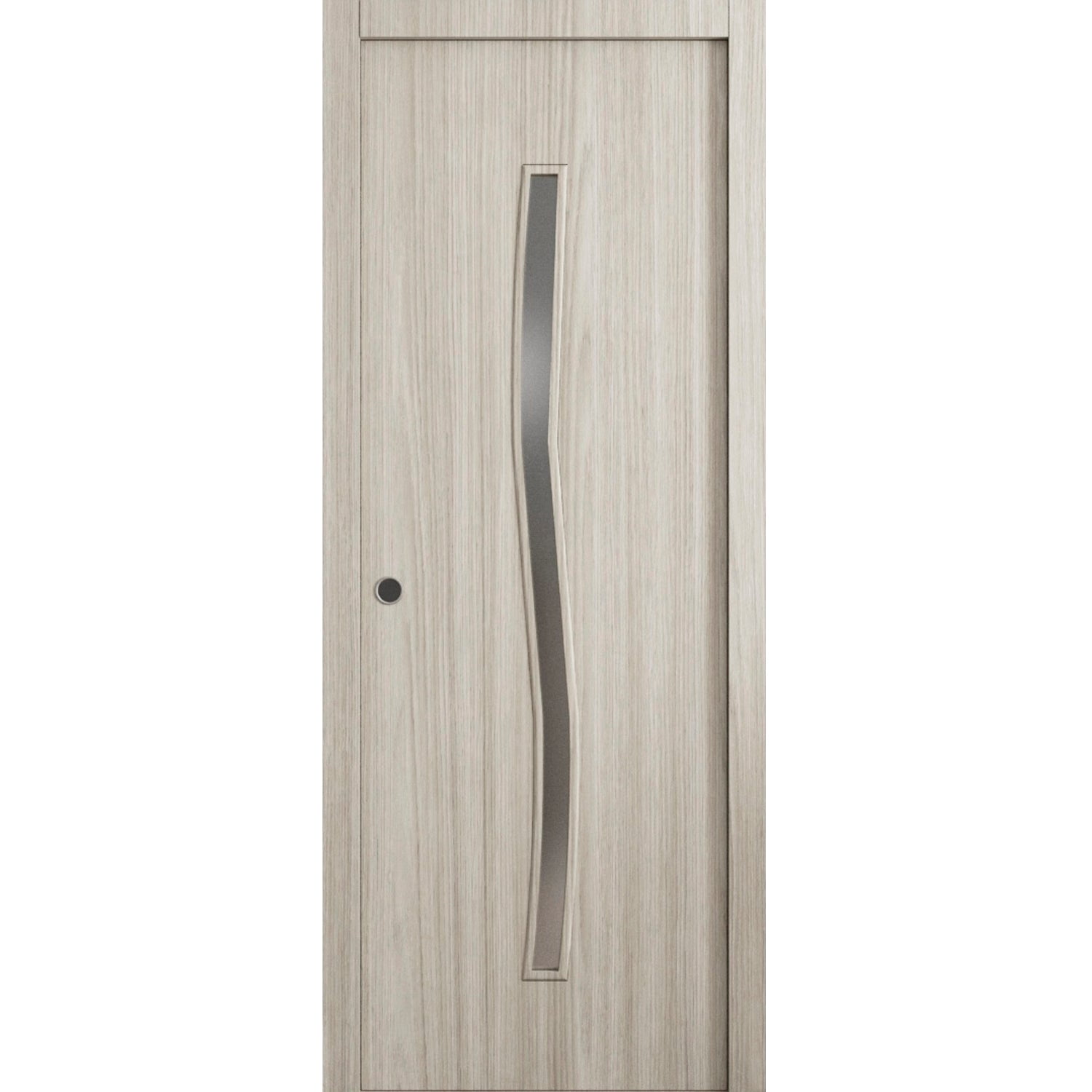 Sliding Pocket Door 32 x 80 in - LUNO 2003 Oak - Kit Rail Hardware ...