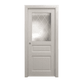 thumbnail image 1 of Sliding Pocket Door 32 x 84 inches | Ego 5011 Painted White Oak | Kit Rail Hardware | Solid Wood Interior Bedroom Modern Doors, 1 of 5