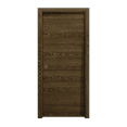 thumbnail image 1 of Sliding Pocket Door 36 x 80 inches | Ego 5000 Marble Oak | Kit Rail Hardware | Solid Wood Interior Bedroom Modern Doors, 1 of 5