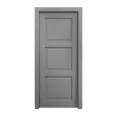 thumbnail image 1 of Sliding Pocket Door 36 x 80 inches | Ego 5010 Painted Grey Oak | Kit Rail Hardware | Solid Wood Interior Bedroom Modern Doors, 1 of 6