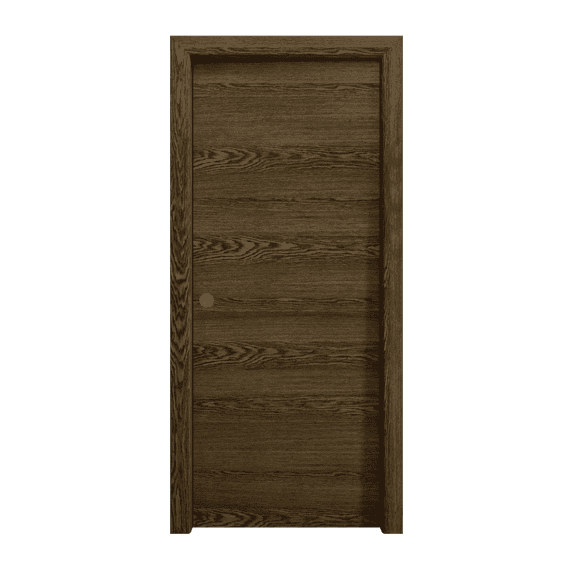 Sliding Pocket Door 36 x 96 inches | Ego 5000 Marble Oak | Kit Rail Hardware | Solid Wood Interior Bedroom Modern Doors