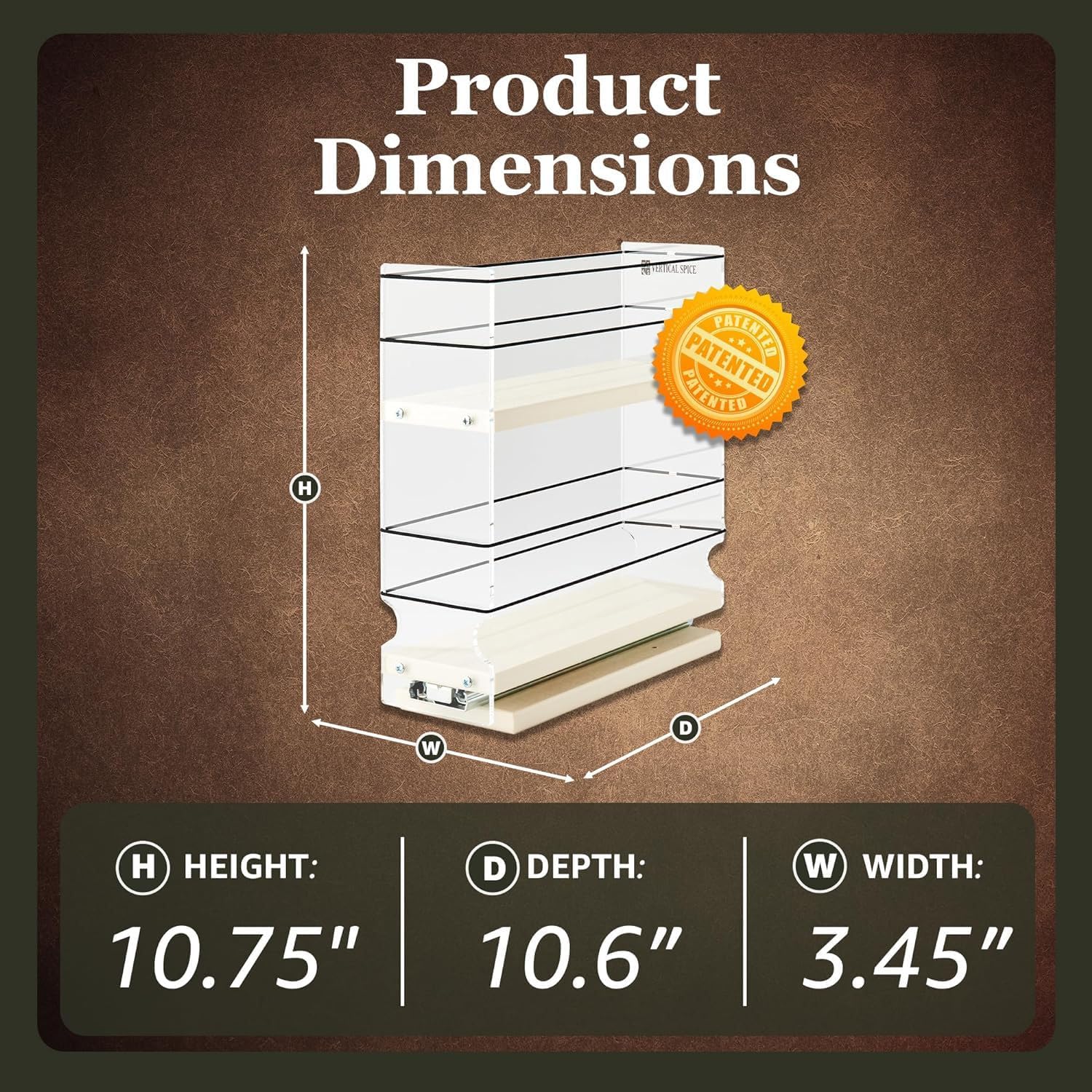 Sliding Rack Organizer for Cabinets Pull Out Shelves for Upper Kitchen ...