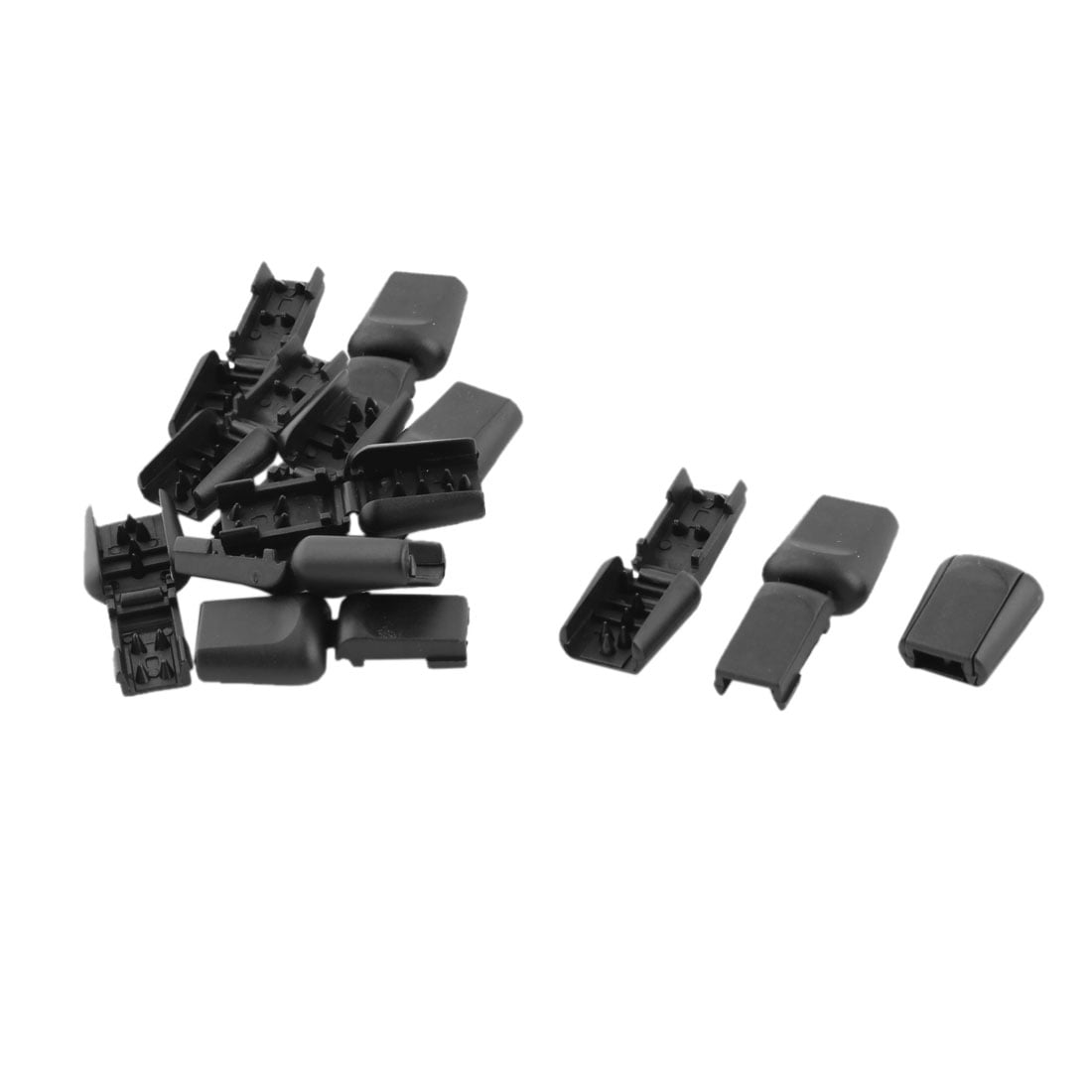 String Slide Stop Sliding Rope String Drawstring Stopper Fastener Cord Lock 12pcs ...