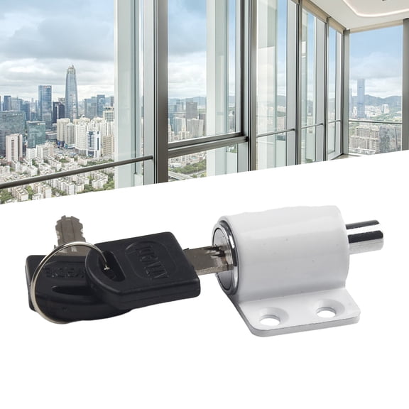 Sliding Sash Door Lock Key Baby Child Safety Protection Antitheft Security Set