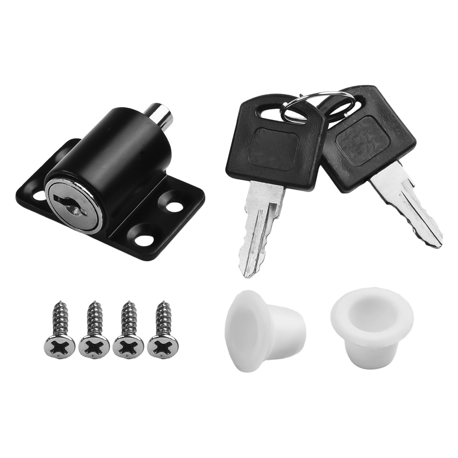 Sliding Sash Door Lock with Keys for Baby Child Safety and Antitheft