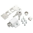 Sliding Sash Patio Door Lock Key Push Baby Child Safety Protection