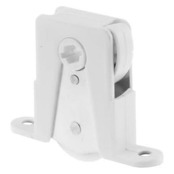 Sliding Screen Door Bottom Wheel Replacement - 1" Nylon Wheel - CRL B684 - 2 Pack - Fits Perma-Shield & Frenchwood Patio Doors - Screen Door Repair Parts color