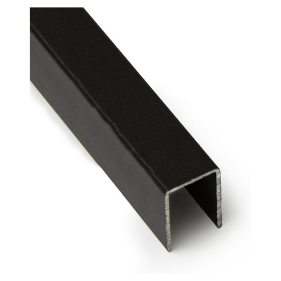 Sliding Screen Door Track - Top U Channel 5/8" Wide x 1" Deep (Bronze, 72")
