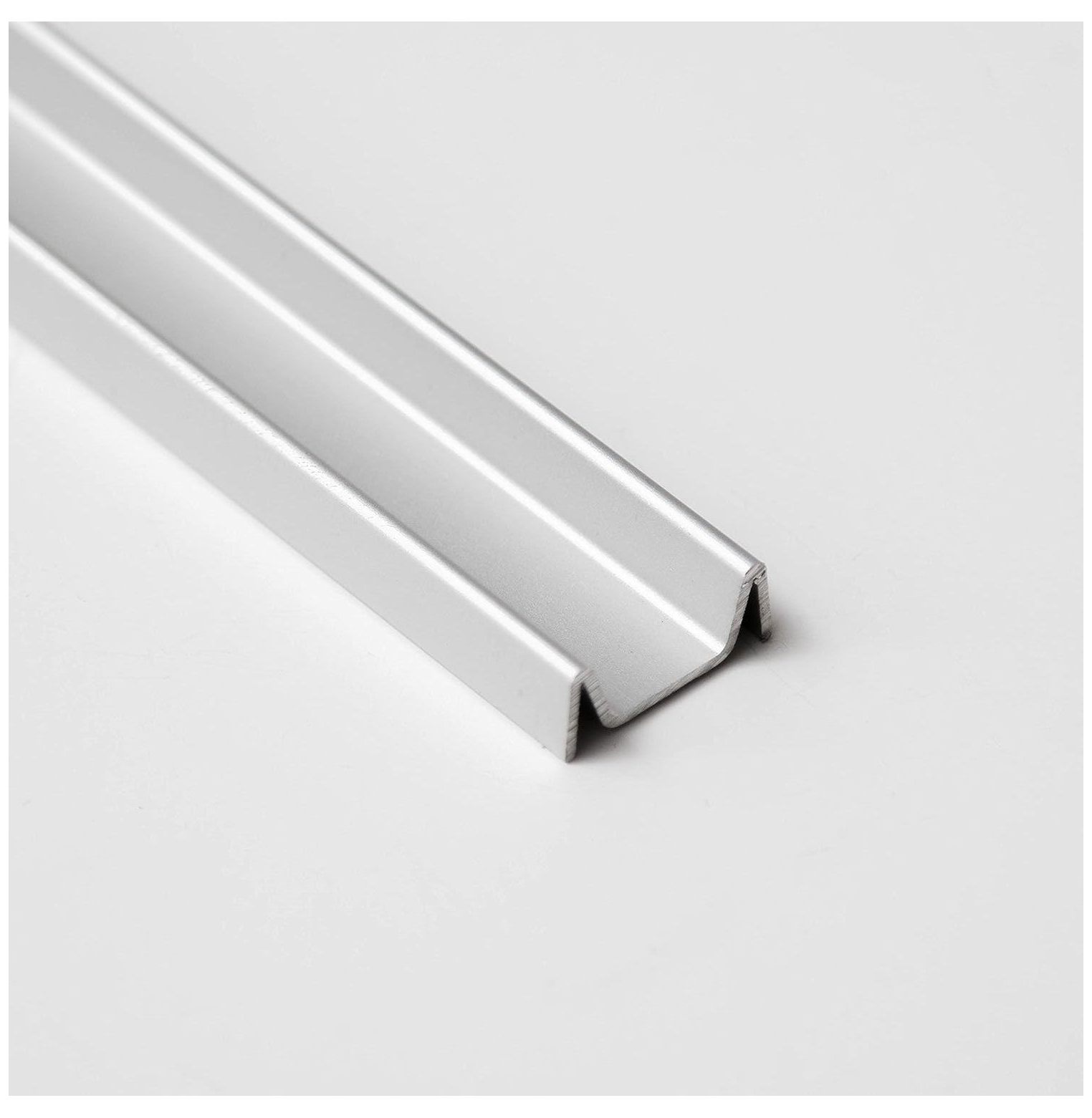 Sliding Screen Door Tracking Silver Deluxe Double Bottom Track 72