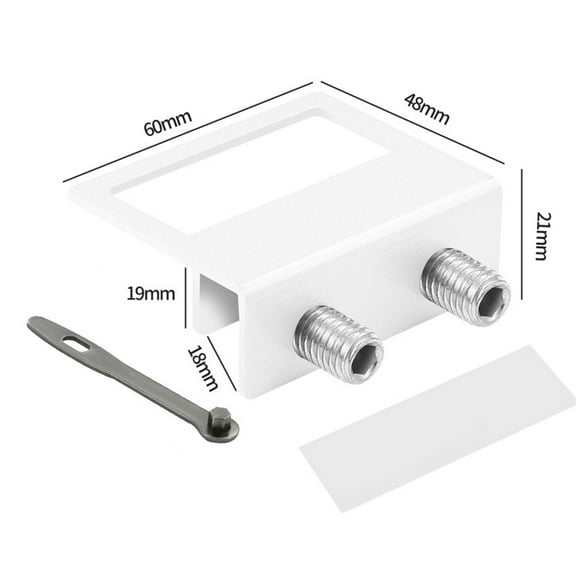 Sliding Security Glass Locks For Window With Keys Adjustable Iron Stoppers White Smile Home