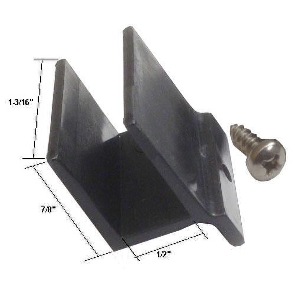 Clear Shower Door Bottom Guide - Replacement Track For Sliding Shower Doors - View #10
