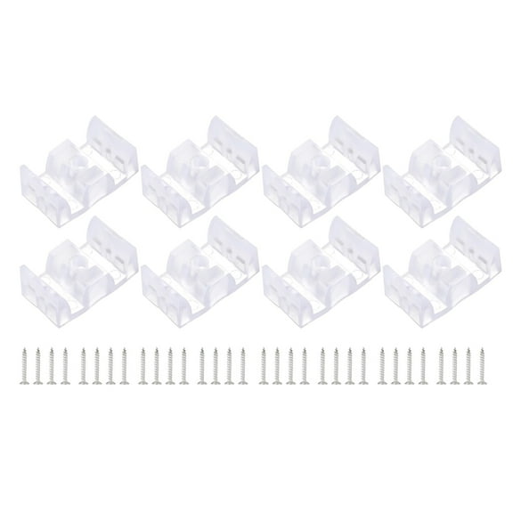 Sliding Shower Door Clear Bumpers 8Pcs ABS Guards for Glass Door Frame