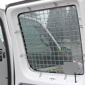 Sliding Side Door Security Window Screen for 2015-2018 Ford Transit - Gray