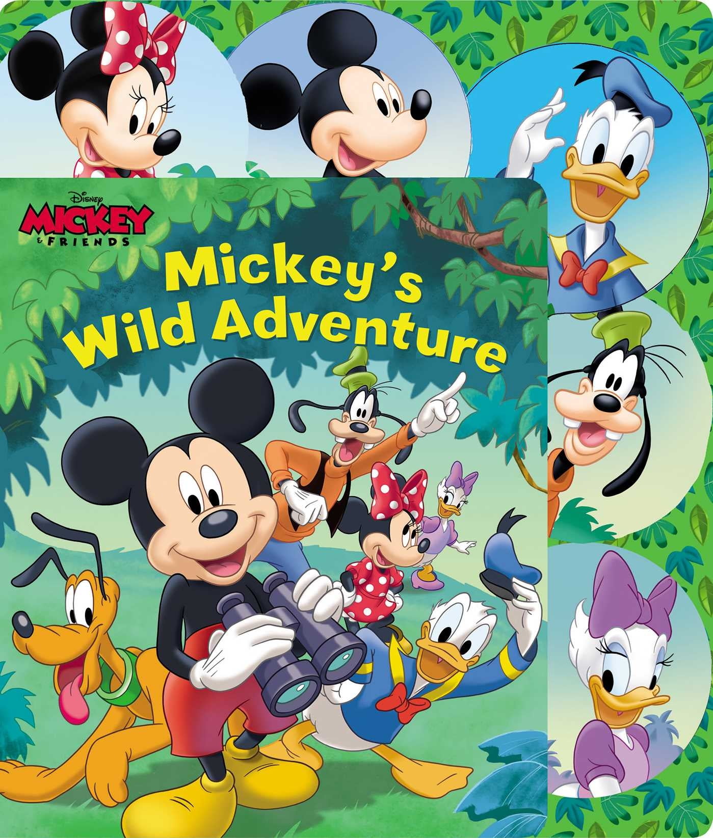 MAGGIE FISCHER; FERNANDO GUELL Sliding Tab: Disney Mickey Mouse: Mickey's Wild Adventure (Board book)