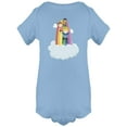 thumbnail image 1 of Sliding Through A Rainbow Bodysuit Infant -Image by Shutterstock,  12 Months, 1 of 4
