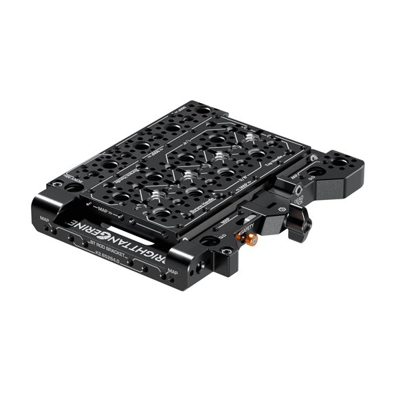 Bright Tangerine Sliding Top Plate for Sony BURANO Cinema Camera