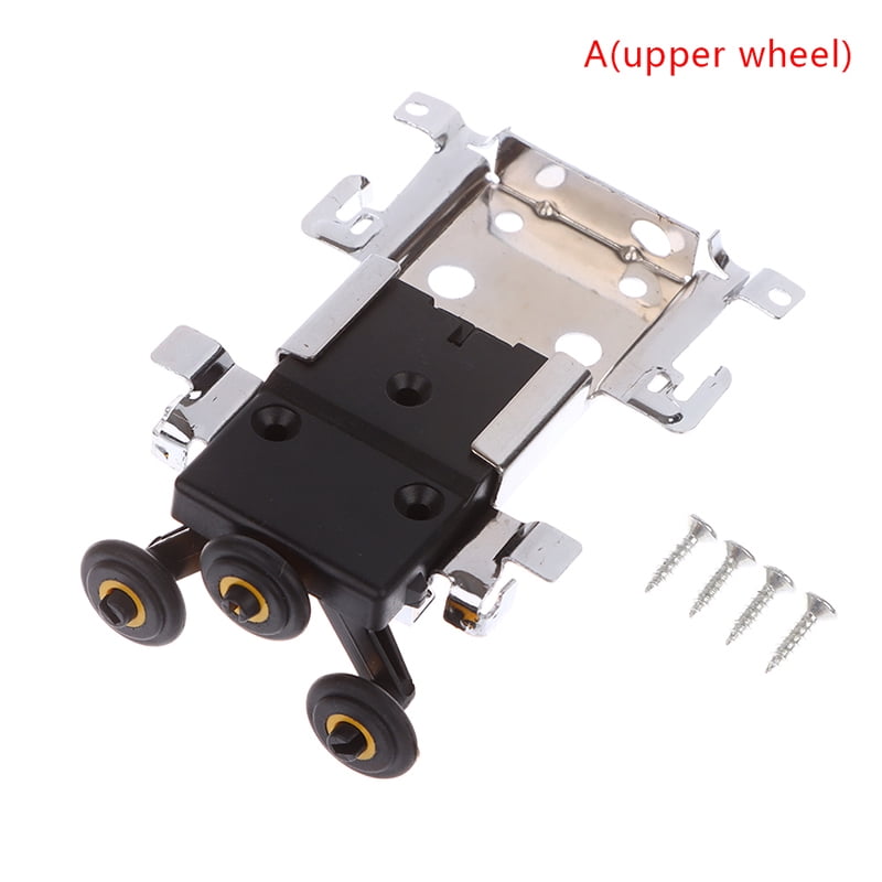 Sliding Wardrobe Door Part Top/bottom Down Wheels/Runner/Guides Kit