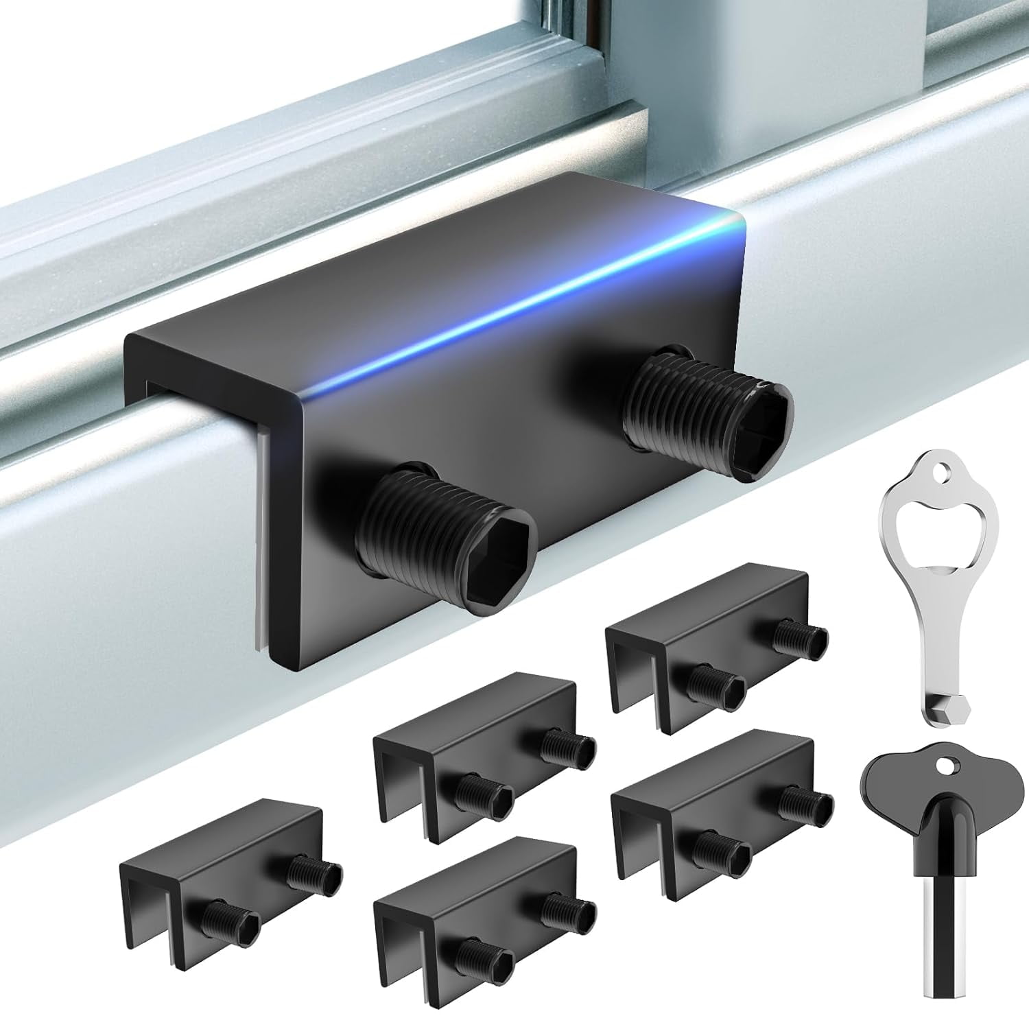 Sliding Window Lock with Key, Security Window Locks for Up and Down