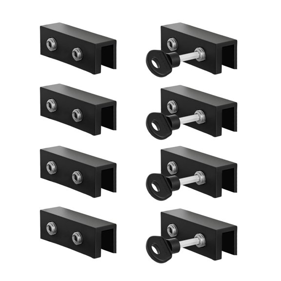Sliding Window Lock with Key Vertical & Horizontal Window Security Lock Adjustable Window Stopper Lock Enduring