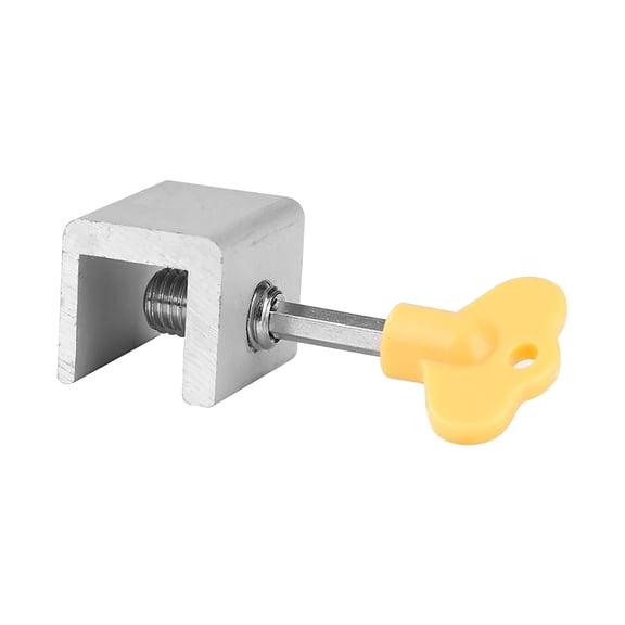 Sliding Window Locks - Adjustable Aluminum Security Stoppers for Home & Office - Prevent Accidents and Invasion