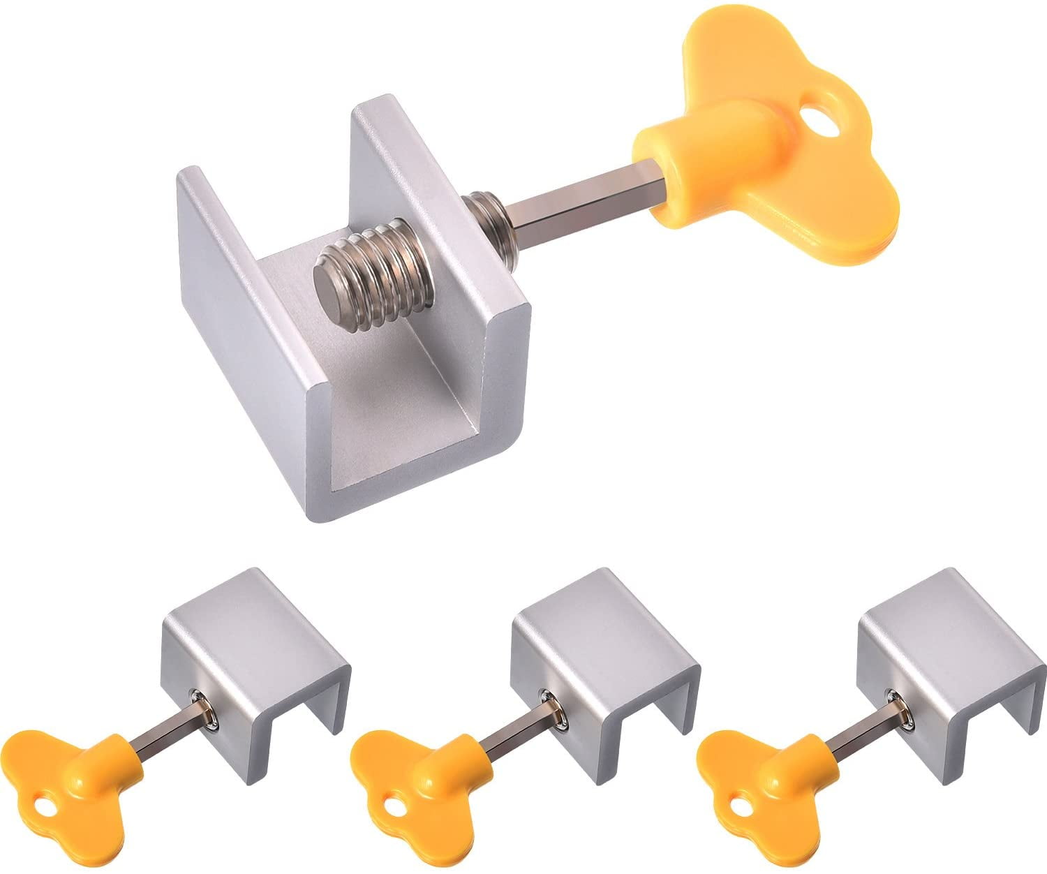 Sliding Window Locks Adjustable Security Window Lock Window Stoppers ...