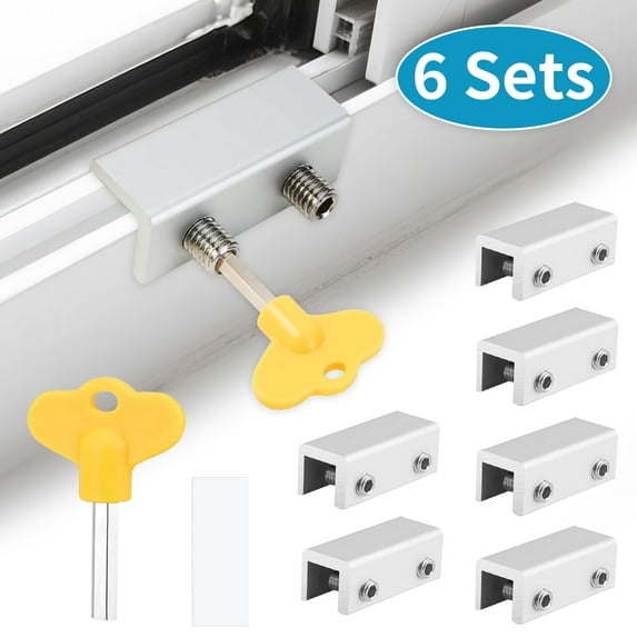 Sliding Window Locks Security Window Locks with Keys Adjustable ...
