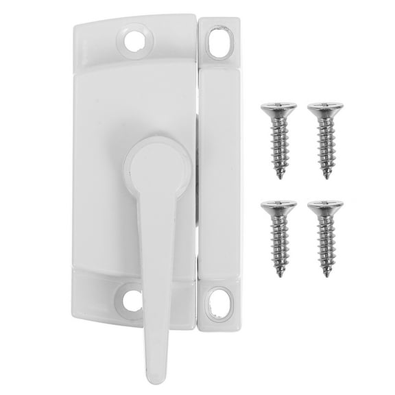 FONDOTIN Window Latch Locks Sliding Window Locks in White for Homeowners Residential Use 1Pack