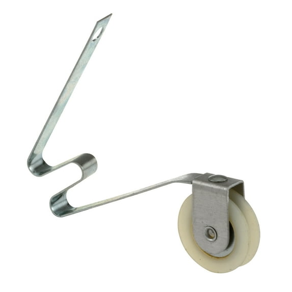 Sliding screen door M-style Spring Tension roller, 1 in. high density polyethylene roller (2-pack)