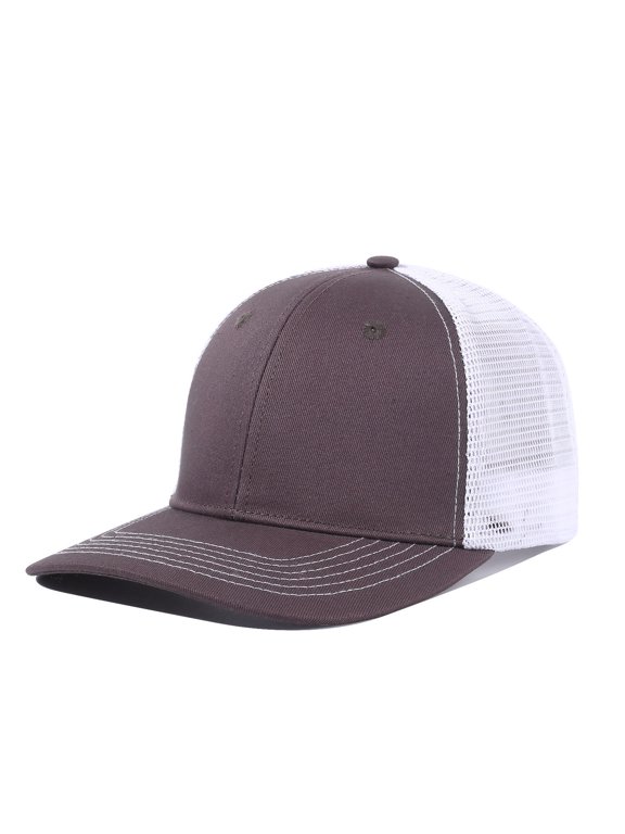 Hats for Men Women Mesh Camouflage Baseball Cap Wide Curved Brim Breathable Summer Hat