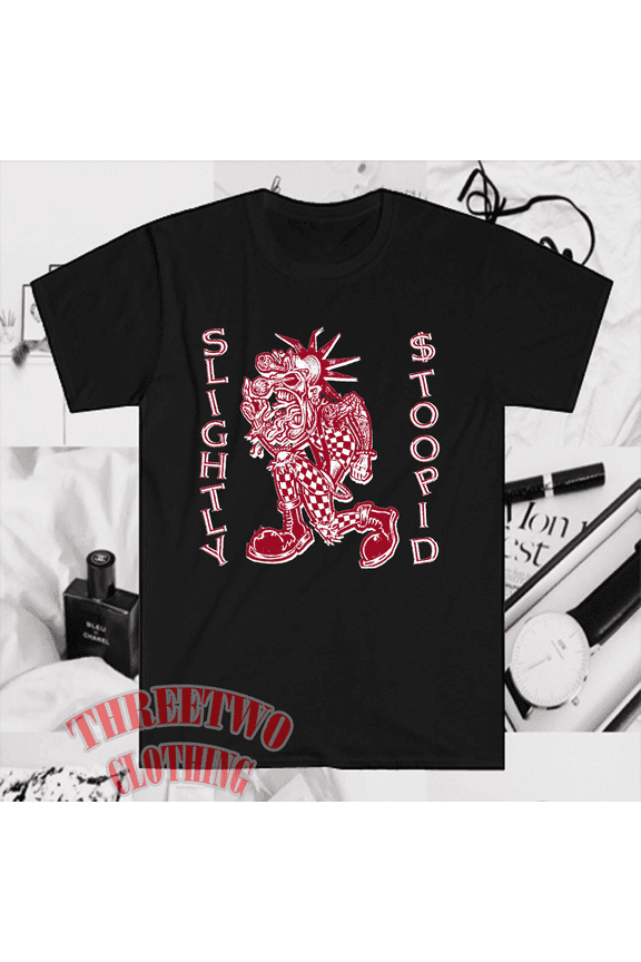 Slightly Stoopid Men's Black T-Shirt Size S to 5XL