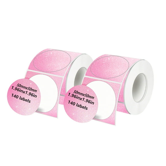 Slightly sandy Thermal Label Stickers Compatible with Phomemo, Munbyn, Xprinter,Marklife for Barcode, Price Tags, Shipping & Logo Design