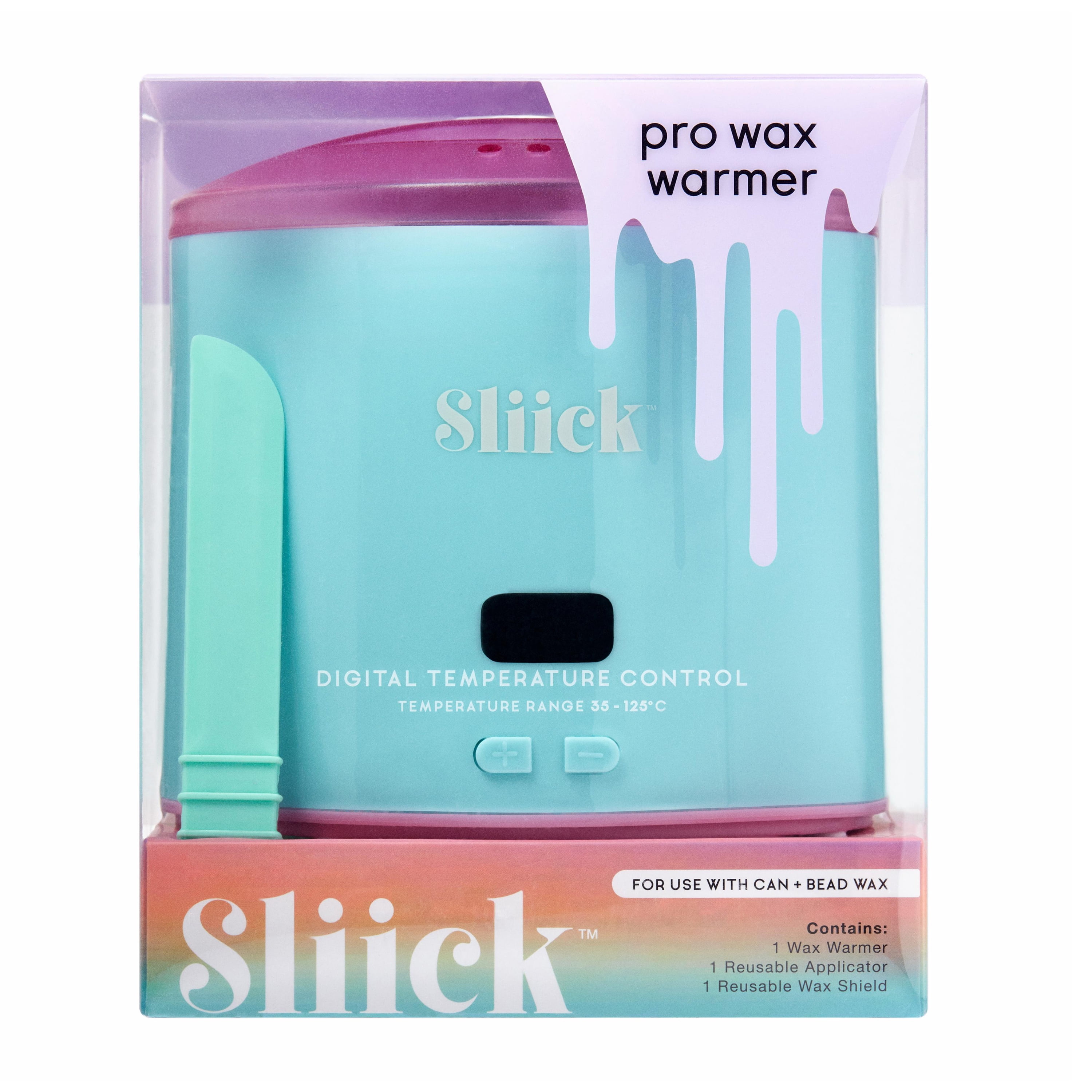 Free Shipping! Sliick Wax Warmer Kit for Hair Removal, Digital
