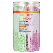 Sliick by Salon Perfect Rainbow Sherbert Hard Wax Beads, at Home Waxing, For Face & Body, 15oz
