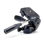 Slik 700DX Pro 3-Way Pan/Tilt Head with Quick Release, Supports 15 lbs