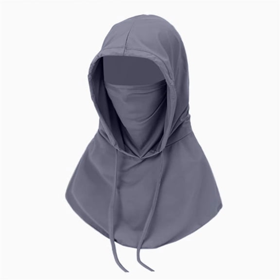 Slim 1/ Balaclava Men Women Face Mask Sun/UV Protection Breathable Long Neck Covers 2pcs (by Typpkmm)