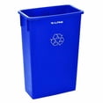 thumbnail image 1 of Slim 23 Gallon Recycling Bin, Plastic, Blue | Bundle of 5, 1 of 9