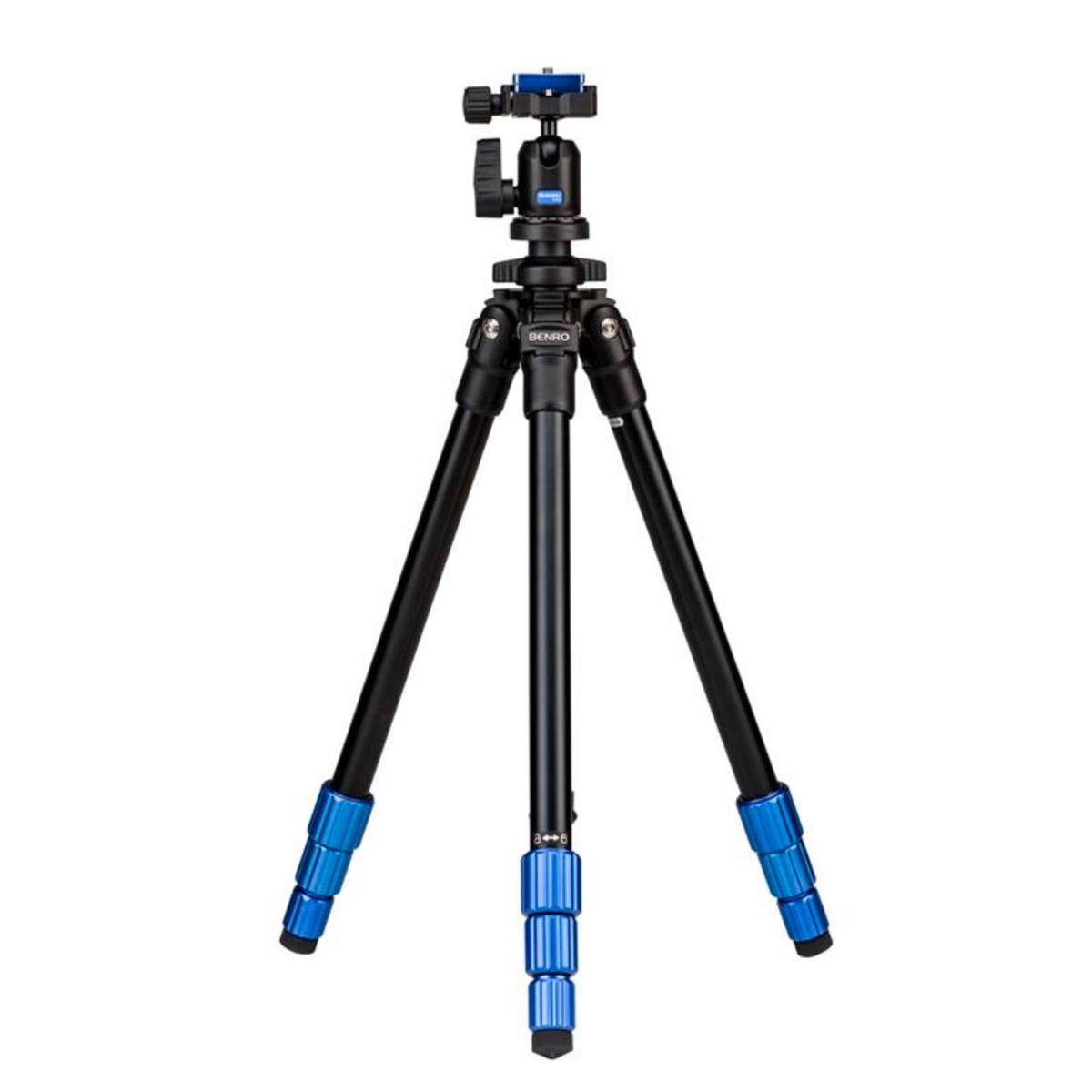 Benro Slim 4-Section Lightweight Aluminum Tripod with Ball Head