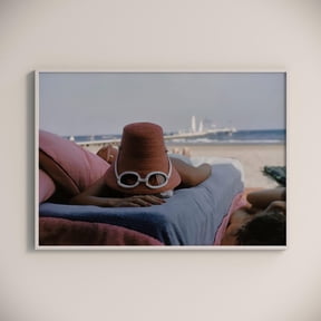 Slim Aarons Sunbathing Venice Wall Art , Poster Print Only