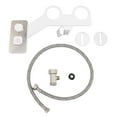 Slim Bidet Toilet Seat Attachment Non Electric Dual Nozzle Self