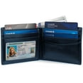 thumbnail image 1 of Slim Bifold RFID Bloking Wallet For Men Genuine Leather Packed In Stylish Gift Box, 1 of 6