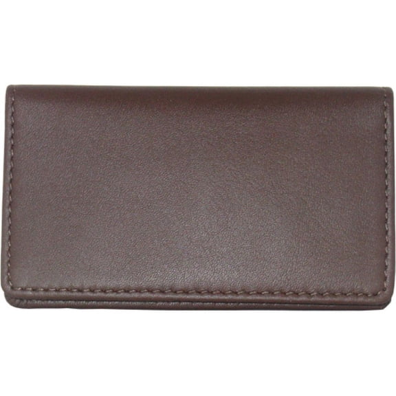 Slim Business Card Case in Genuine Leather