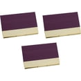 thumbnail image 1 of Set of 3 Slim Metal Business Card Case Holders (Brown & Gold), 1 of 3